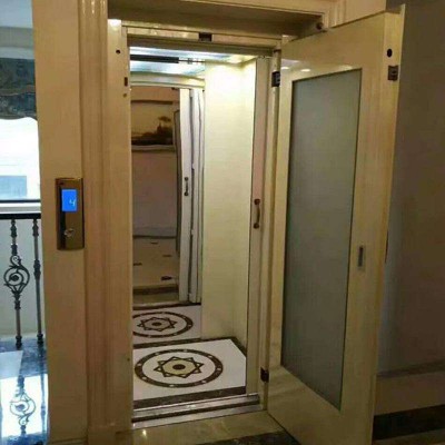 home lift traction drive  elevators for 5 people/hydraulic drive elevators/ cheap residential elevator  price