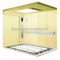 Bed elevator stable and safe running hospital lifys