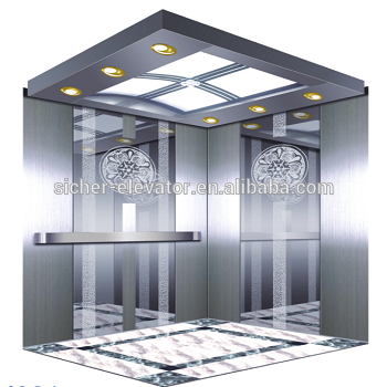 Low Noise Gearless 630Kg Passenger Elevator With Low Cost